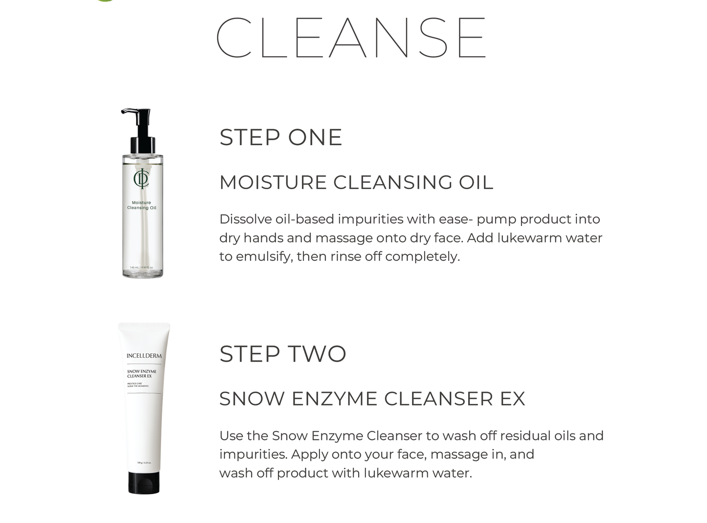 Essential Double Cleanse RIMAN Ritual - Snow Enzyme